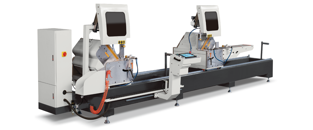 鋁型材數(shù)控任意角雙頭切割鋸  LJZ2W-CNC-500×4200