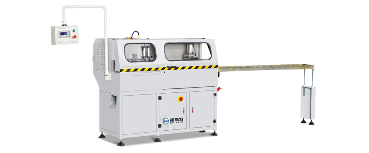 Aluminum door and window corner code automatic cutting saw LJM-500
